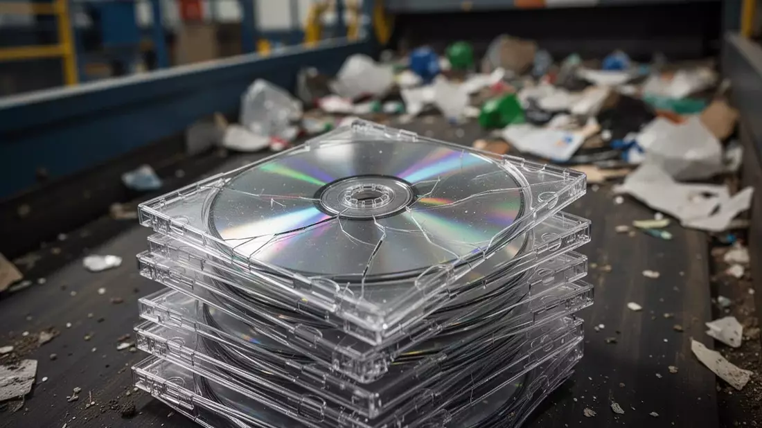 CD-Hüllen richtig entsorgen: Das sind die Regeln