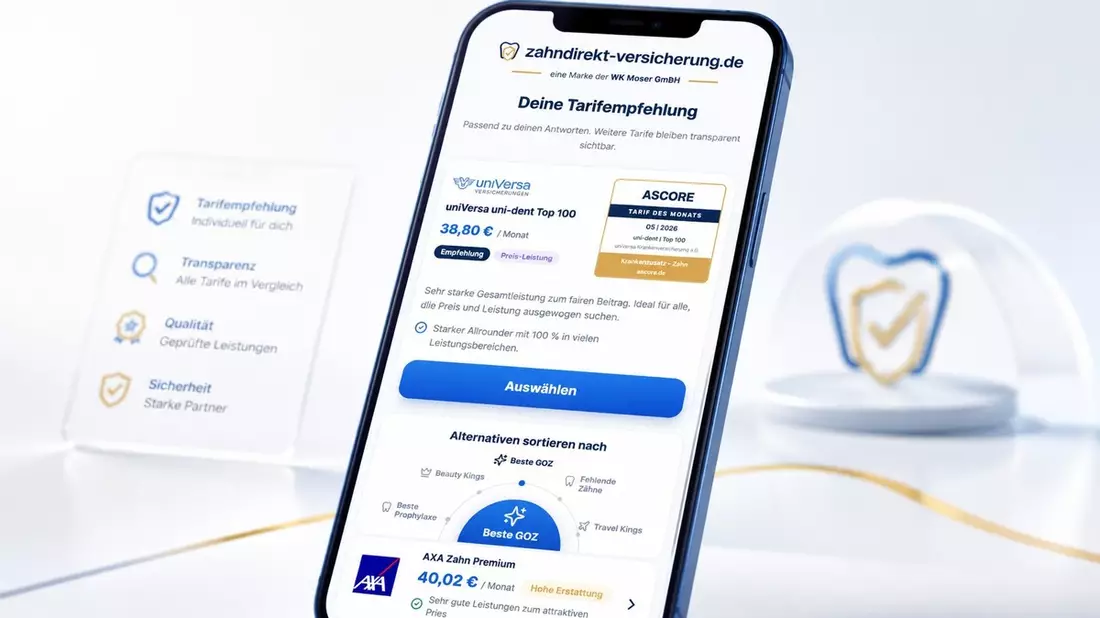 Zahnvorsorge-Experte Markus Moser empfiehlt: Keine Zahnversicherung ohne diese Leistungen - Bild: presseportal.de