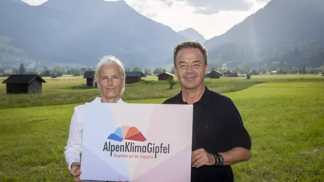 „Es ist ein Irrglaube, dass wir nichts tun können“ – 3. AlpenKlimaGipfel auf der Zugspitze faktenreich gestartet - Bild: presseportal.de