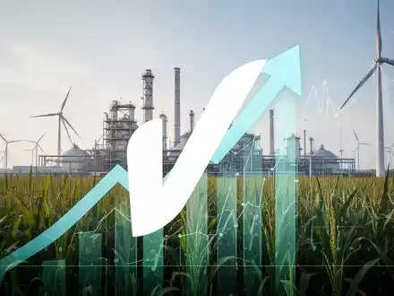Finanzdistrikt bei Nacht mit elektronischen Tickern - Foto: über boerse-global.de