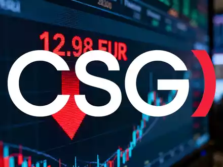 Ein Börsenticker zeigt den Wert von 12,98 EUR mit einem roten Abwärtspfeil, der ein 52-Wochen-Tief symbolisiert. - Foto: über boerse-global.de