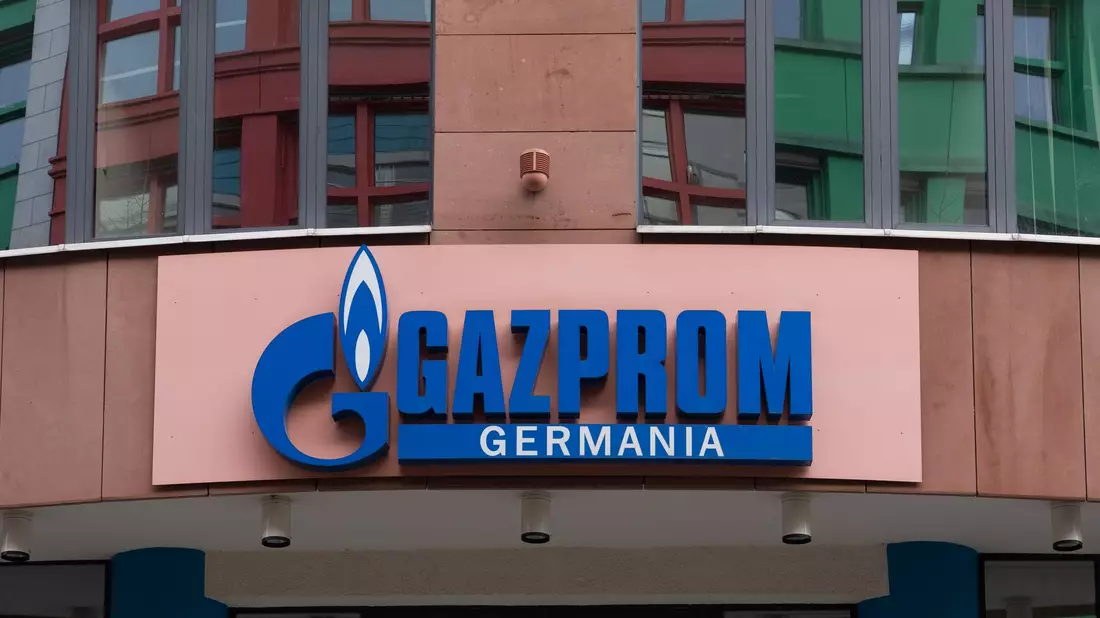 Gazprom Germania wurde 2022 verstaatlicht. (Archivbild) - Bild: Paul Zinken/dpa