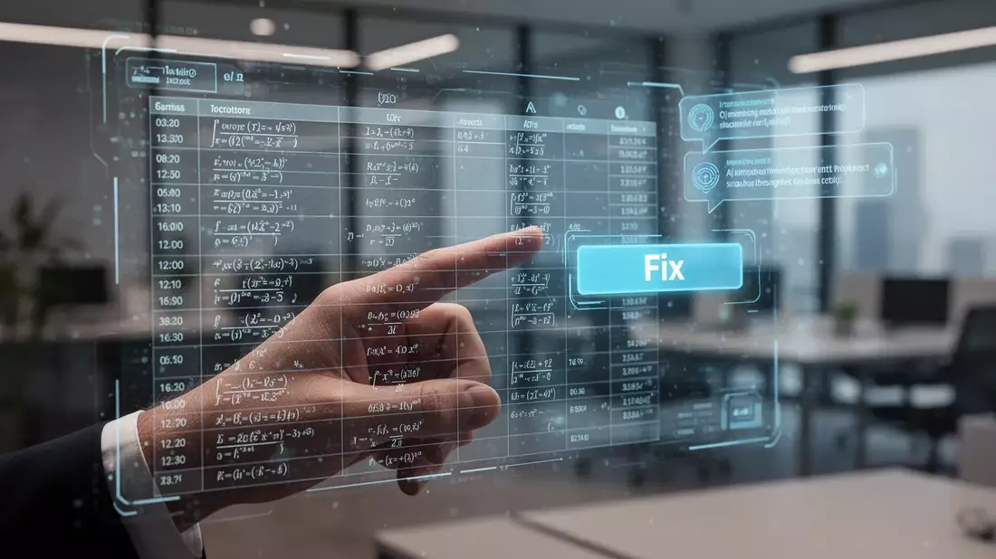 Google Sheets: Gemini-KI korrigiert Formelfehler automatisch