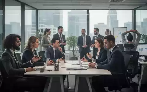 Eine Gruppe von Fachleuten in einem modernen Büro, die zusammenarbeiten und Anzeichen von Konzentration und Wohlbefinden zeigen. - Foto: über boerse-global.de