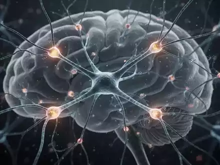 Nahaufnahme von stilisierten Nervenbahnen und Synapsen im Gehirn, die neue Ansätze in der Schmerztherapie symbolisieren. - Foto: über boerse-global.de