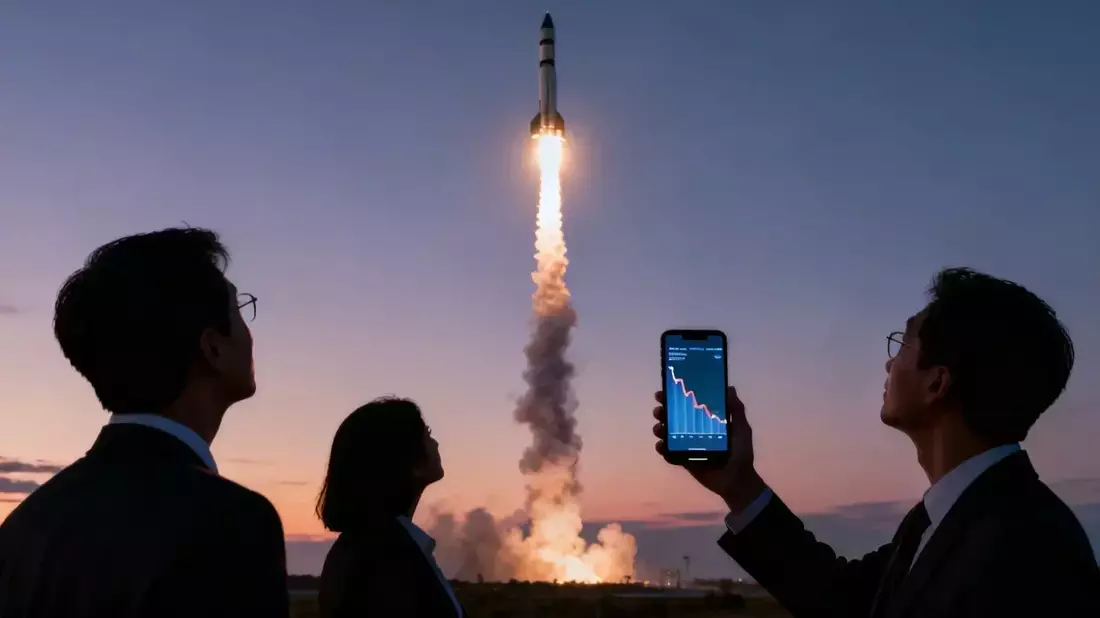 Rocket Lab cae un 35% en 30 días: Nasdaq-100, dilución y sombra de SpaceX
