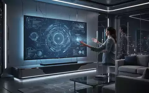A person interacting with a TCL television displaying a sophisticated AI interface, representing Google Gemini integration. - Foto: über boerse-global.de