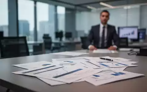 Ein modernes Büroambiente, das Professionalität und Finanzen suggeriert, mit einem angedeuteten Fokus auf Dokumente oder eine Führungsperson. - Foto: über boerse-global.de