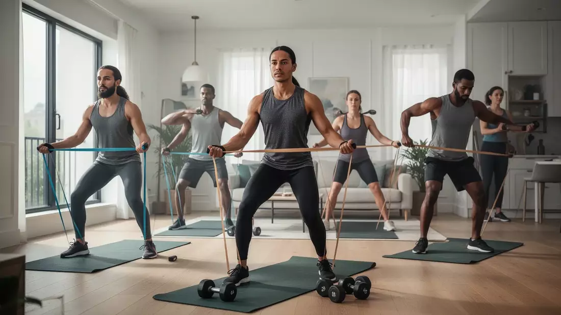 Häusliches Krafttraining: Neue Studien belegen deutliche Gesundheitsvorteile