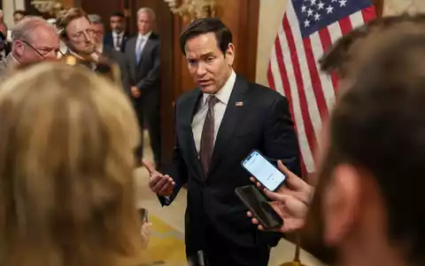 Rubio rechnet mit Iran-Gespächen kommende Woche. - Foto: Eric Lee/Pool Reuters/AP/dpa