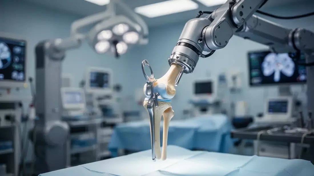 Roboter und Apps: Neuer Standard bei Hüft- und Knie-OPs in Deutschland