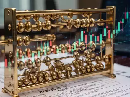 Ein goldener Abakus mit digitalen Börsenkursen, der Finanzberechnungen und die Genehmigung eines REIT symbolisiert. - Foto: über boerse-global.de