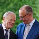 Erst Berlin, dann Danzig: Tusk und Merz treffen sich in wenigen Stunden zweimal. - Bild: Kay Nietfeld/dpa