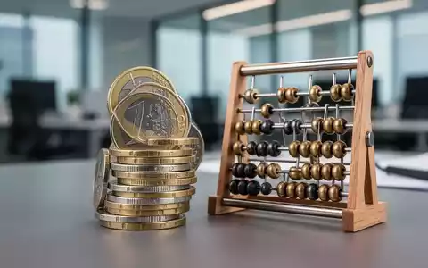 Nahaufnahme von Euro-Münzen und einem Abakus, der finanzielle Stabilität und sorgfältige Planung symbolisiert. - Foto: über boerse-global.de