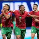 Zweimal hinten und am Ende trotzdem beste Laune: Marokko steht im Sechzehntelfinale. - Bild: Mike Stewart/AP/dpa