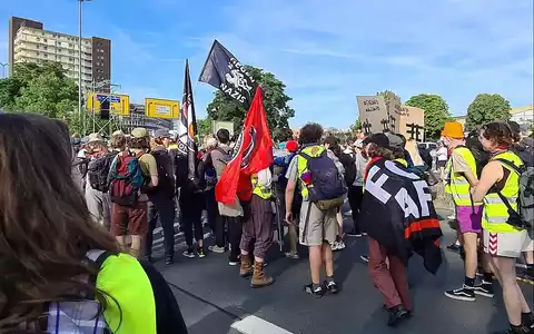 Protest gegen die AfD-Parteitag 2024 (Archiv) - Foto: via dts Nachrichtenagentur