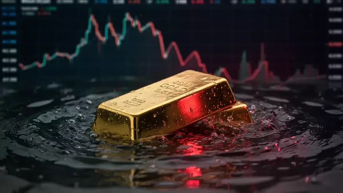 Oro en caída libre: cede los 4.000 dólares y se desploma un 29% en el año