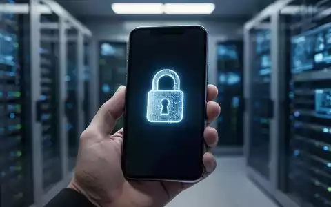 Ein Smartphone mit einem leuchtenden digitalen Vorhängeschloss auf dem Bildschirm, das Diebstahlschutz symbolisiert. - Foto: über boerse-global.de