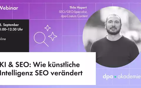 SEO- und GEO-Grundlagen-Schulung - Foto: presseportal.de