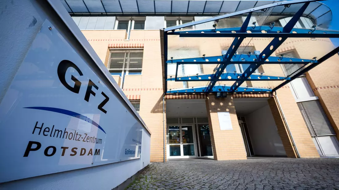 Das Hauptgebäude des GeoForschungsZentrums (GFZ). - Bild: Christophe Gateau/dpa