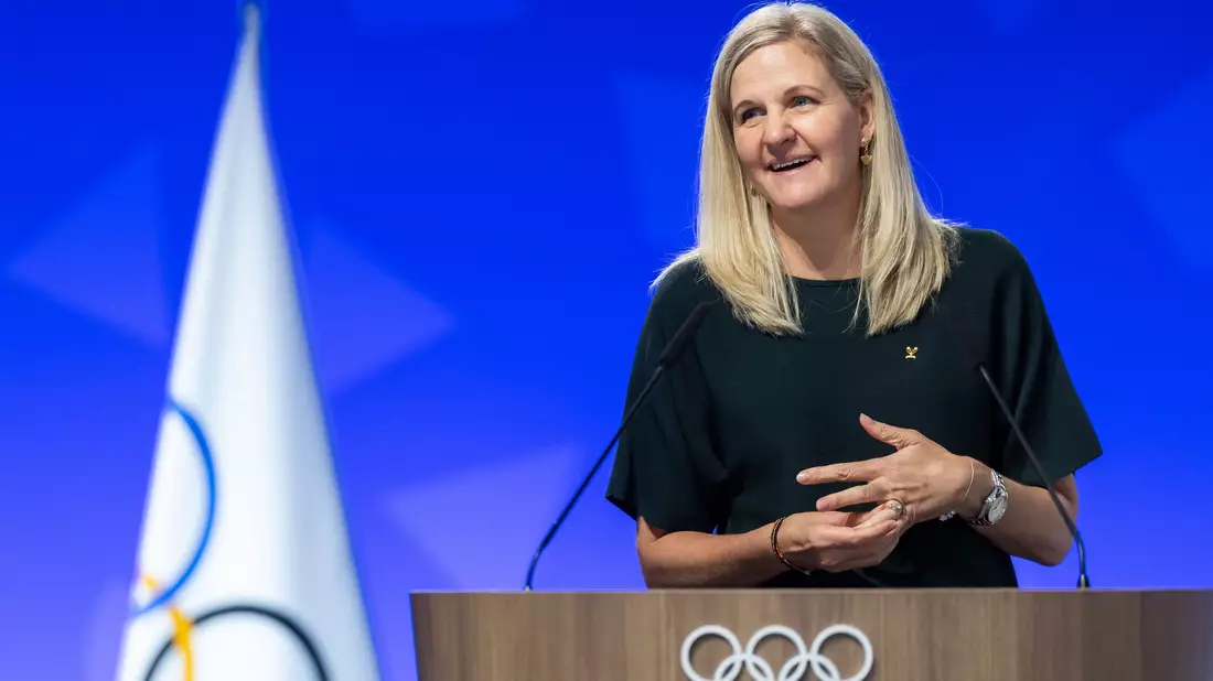 Kirsty Coventry rechnet mit einer Auszahlung der Prämien binnen sechs Monaten. - Bild: Cyril Zingaro/KEYSTONE/dpa