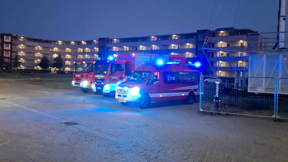 FW-KLE: Ammoniakaustritt in Industriebetrieb - Bild: presseportal.de