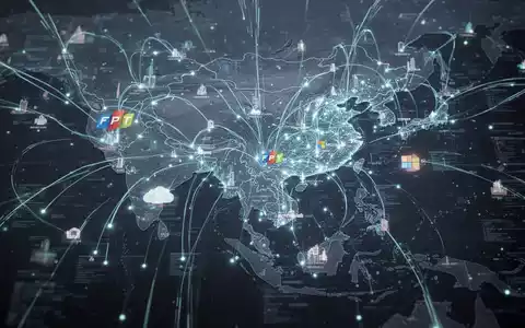Leuchtendes digitales neuronales Netzwerk über einer Asienkarte, symbolisiert die Ausbreitung von KI-Technologie in der Region. - Foto: über boerse-global.de