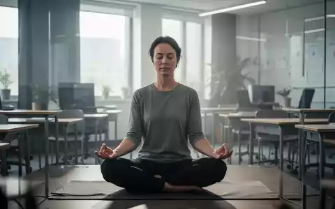 Eine Person sitzt in einer ruhigen, gelassenen Umgebung und meditiert, symbolisierend Entspannung und Stressmanagement. - Foto: über boerse-global.de