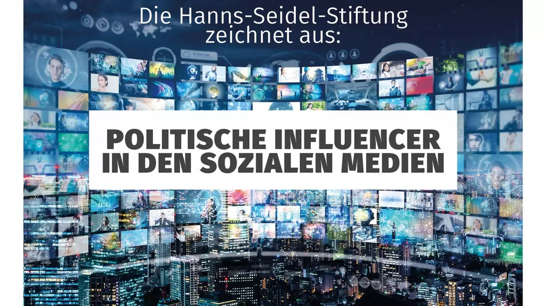 Hanns-Seidel-Stiftung schreibt Medienpreis für (außen-)politische Influencer aus / Dotierung 6.000 Euro, neu ist die Kategorie von Prittwitz und Gaffron-Preis - Bild: presseportal.de