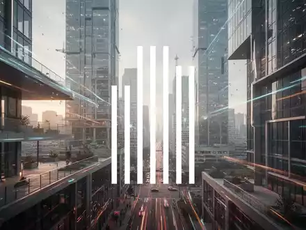 Abstrakte Darstellung von Stadtentwicklung und Immobilienwandel, mit modernen architektonischen Elementen und städtischer Atmosphäre. - Foto: über boerse-global.de