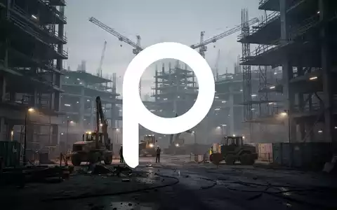 Eine abstrakte, atmosphärische Szene einer großen Baustelle bei Sonnenuntergang, die Störung und Untersuchung in der Schwerindustrie andeutet. - Foto: über boerse-global.de