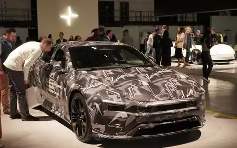 Ein Elektroauto des schwedischen Herstellers Polestar. (Archivbild) - Foto: Zeng Hui//Xinhua/dpa