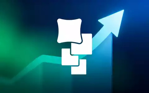 Abstrakte Szene, die finanziellen Optimismus darstellt, mit einem subtil aufsteigenden grafischen Element vor einem blau-grünen Hintergrund. - Foto: über boerse-global.de