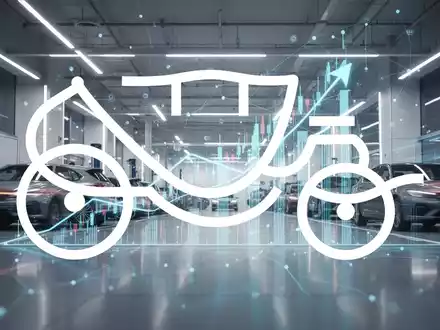 Abstrakte, atmosphärische Szene, die den Automobil- und Fahrzeugdienstleistungssektor mit Wachstum und finanzieller Aktivität darstellt. - Foto: über boerse-global.de