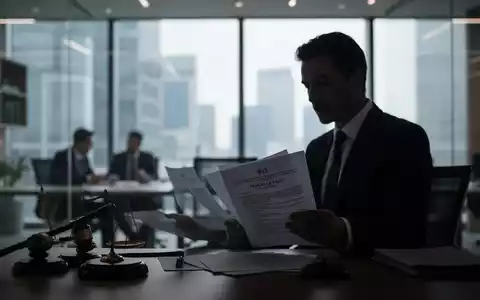 Eine Person sitzt an einem Schreibtisch in einem modernen Büro und studiert Dokumente, symbolisierend Arbeitsrecht und Politikdebatten. - Foto: über boerse-global.de