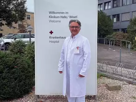 Dr. med. Güclü Adigüzel zum Chefarzt der Klinik für Unfallchirurgie und Orthopädie am Klinikum Halle (Westf.) berufen - Foto: presseportal.de