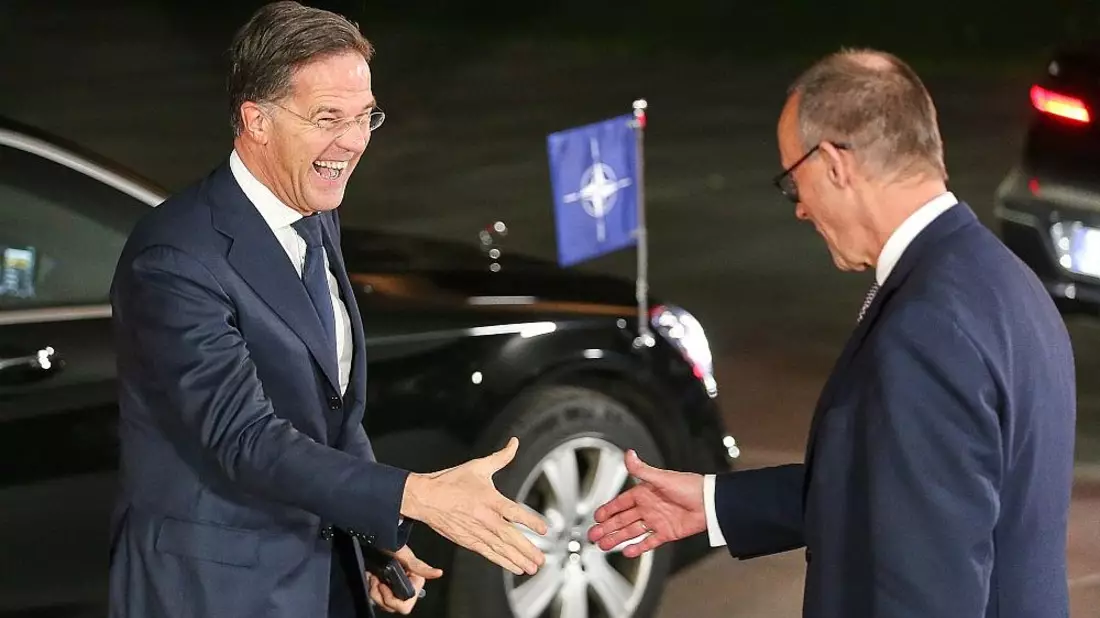 Nato-Generalsekretär kommt zu Sitzung des Bundeskabinetts