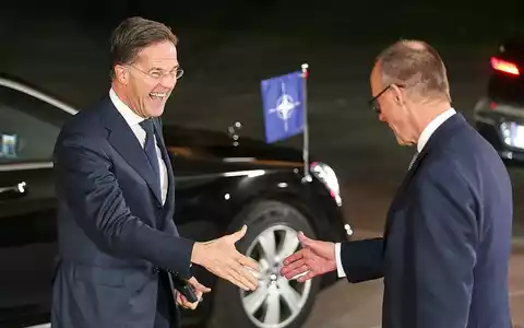 Mark Rutte und Friedrich Merz (Archiv) - Foto: via dts Nachrichtenagentur