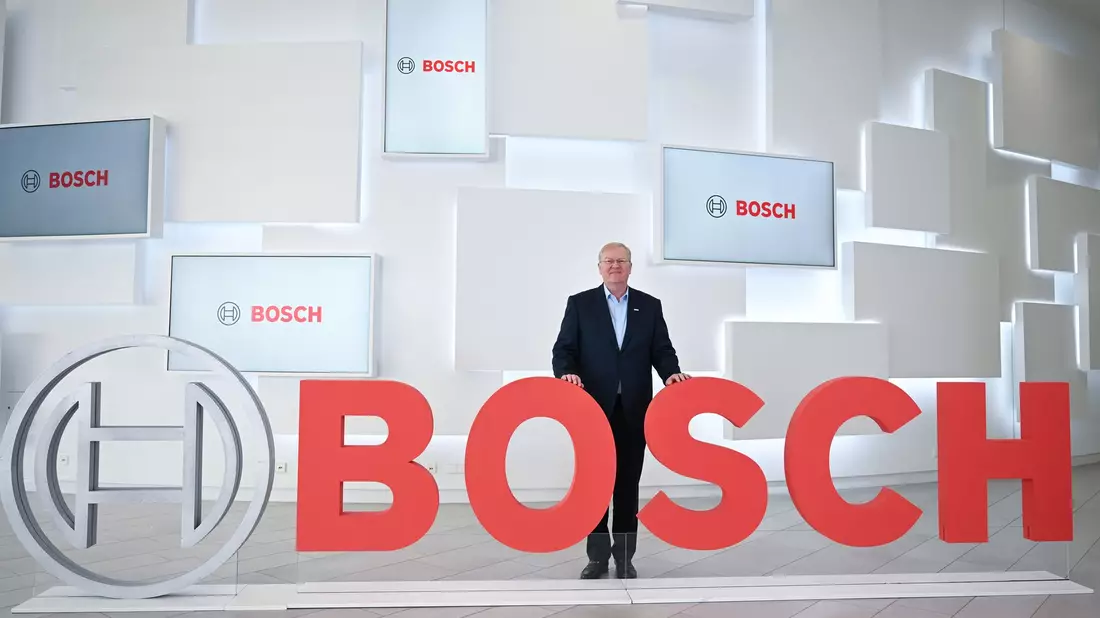 Bosch-Chef Hartung verlässt das Unternehmen. (Archivbild) - Bild: Bernd Weißbrod/dpa