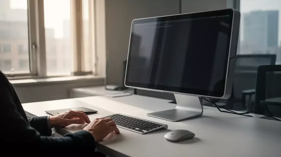 Büroalltag 2026: Bewegungspausen, neue Monitore und Update-Stress