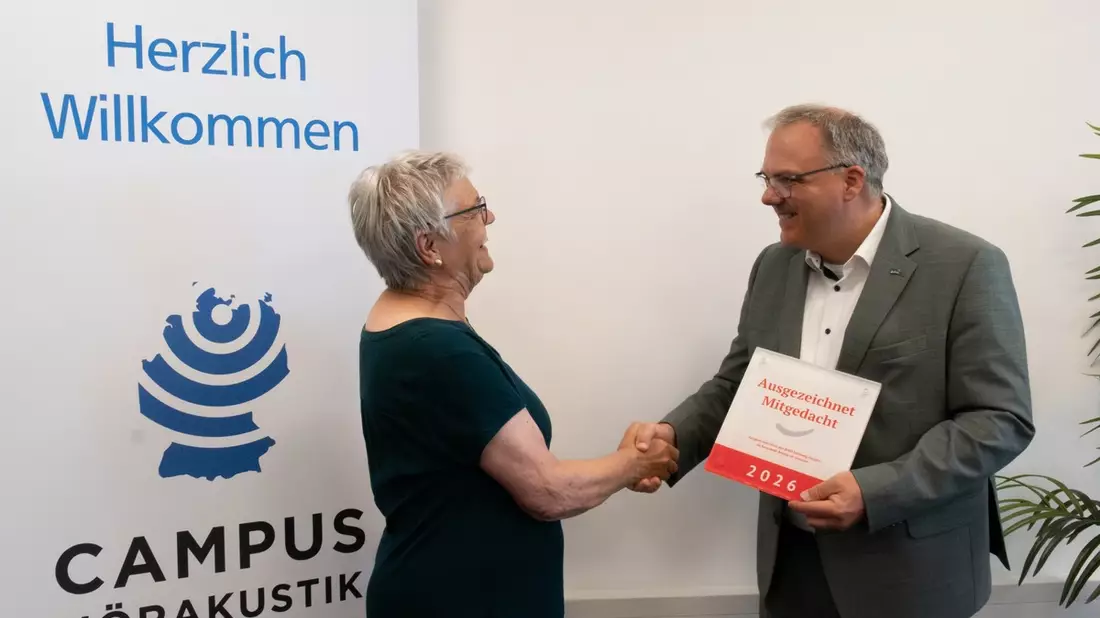 Auszeichnung für gelebte Inklusion in Bildung und Beruf / Campus Hörakustik erhält Gütesiegel des SoVD Schleswig-Holstein - Bild: Akademie für Hörakustik / Fotografin, presseportal.de