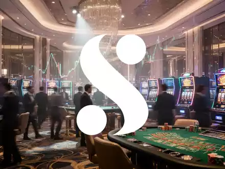 Eine abstrakte, atmosphärische Casino- und Unterhaltungsindustrie-Szene mit einem starken positiven Marktgefühl. - Foto: über boerse-global.de
