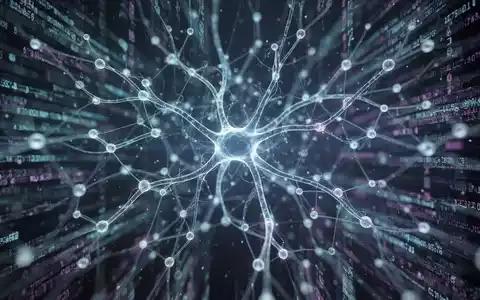 Ein stilisiertes, leuchtendes neuronales Netz über verschwommenen digitalen Datenströmen, das Datenschutz und Privatsphäre symbolisiert. - Foto: über boerse-global.de