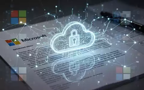 Digitaler Zwilling überlagert ein Rechtsdokument, mit dezenten Microsoft-Logo-Reflexionen, symbolisiert KI- und Legal-Tech-Kollaboration. - Foto: über boerse-global.de
