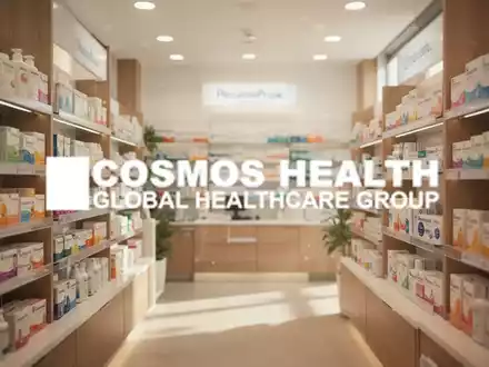 Eine moderne Apotheke mit verschwommenen Regalen voller Gesundheitsprodukte, die Wachstum und internationale Expansion andeutet. - Foto: über boerse-global.de