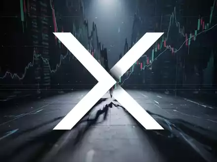 Abstrakte Finanzmarktszene mit dunklen Tönen und scharfen Kontrasten, die Volatilität und Short Selling darstellt. - Foto: über boerse-global.de