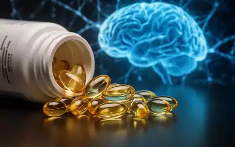 Fischölkapseln und eine schematische Darstellung eines Gehirns, die die fehlende Wirksamkeit von Nahrungsergänzungsmitteln bei Alzheimer symbolisieren. - Foto: über boerse-global.de