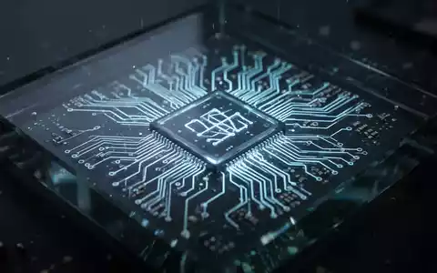Nahaufnahme eines leuchtenden Mikrochips mit feinen Leiterbahnen, symbolisiert Datenverwundbarkeit und Hardwarefehler. - Foto: über boerse-global.de