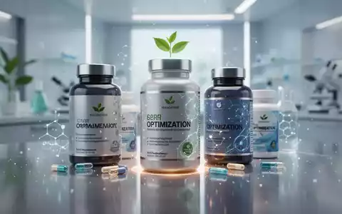 Verschiedene Nahrungsergänzungsmittel-Flaschen und Kapseln auf einer reflektierenden Oberfläche, im Hintergrund ein moderner Wellnessbereich. - Foto: über boerse-global.de