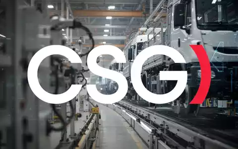 Abstrakte Darstellung der Schwerindustrie mit Fokus auf Fahrzeugproduktion, angedeutete Regulierung und Unsicherheit. - Foto: über boerse-global.de